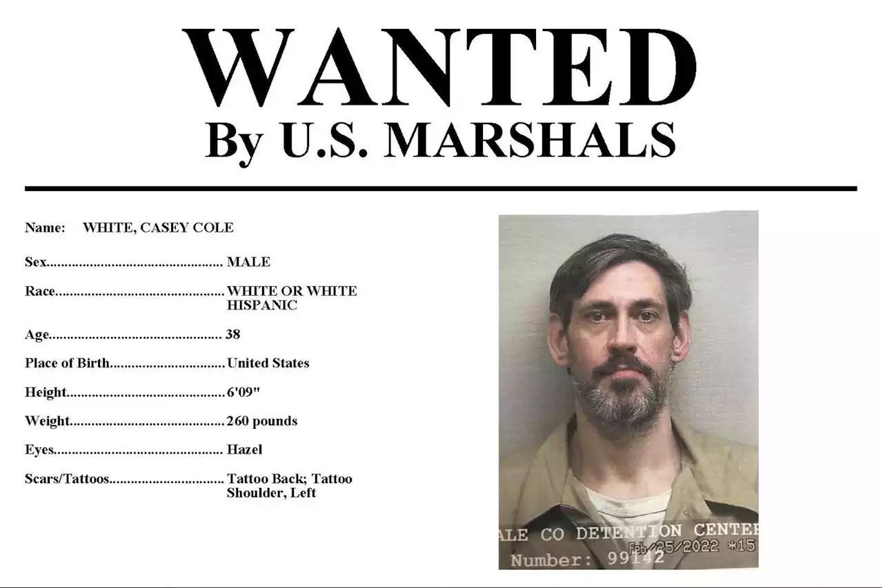 Marshals: Reward for info on escaped inmate, missing officer