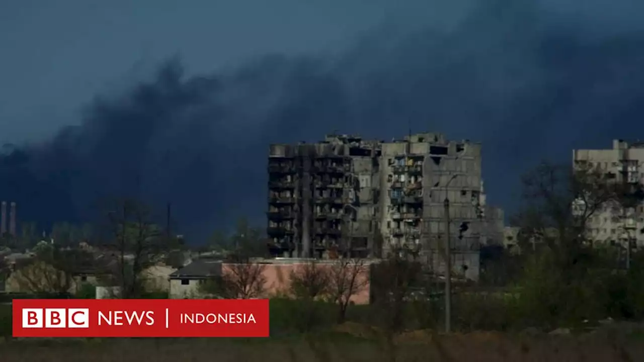 Sekelompok warga Ukraina berhasil kabur dari pabrik baja yang dikepung Rusia - BBC News Indonesia