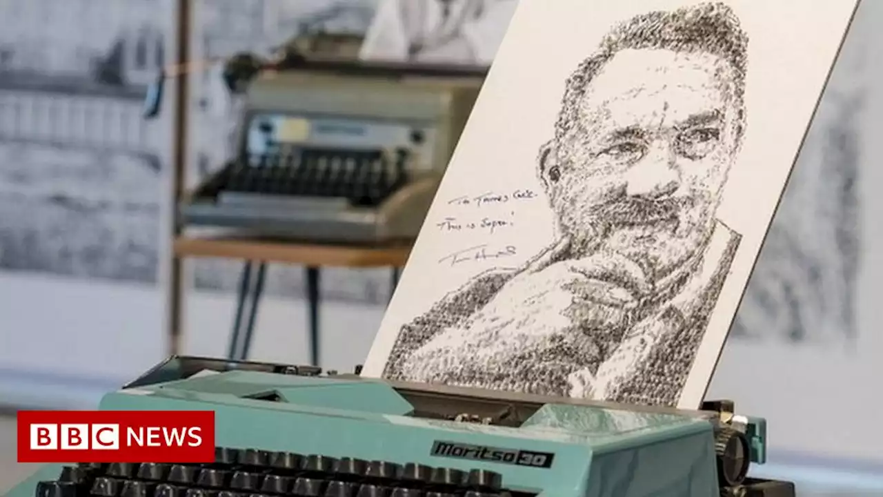 Typewriter artist James Cook 'blown away' by Tom Hanks response