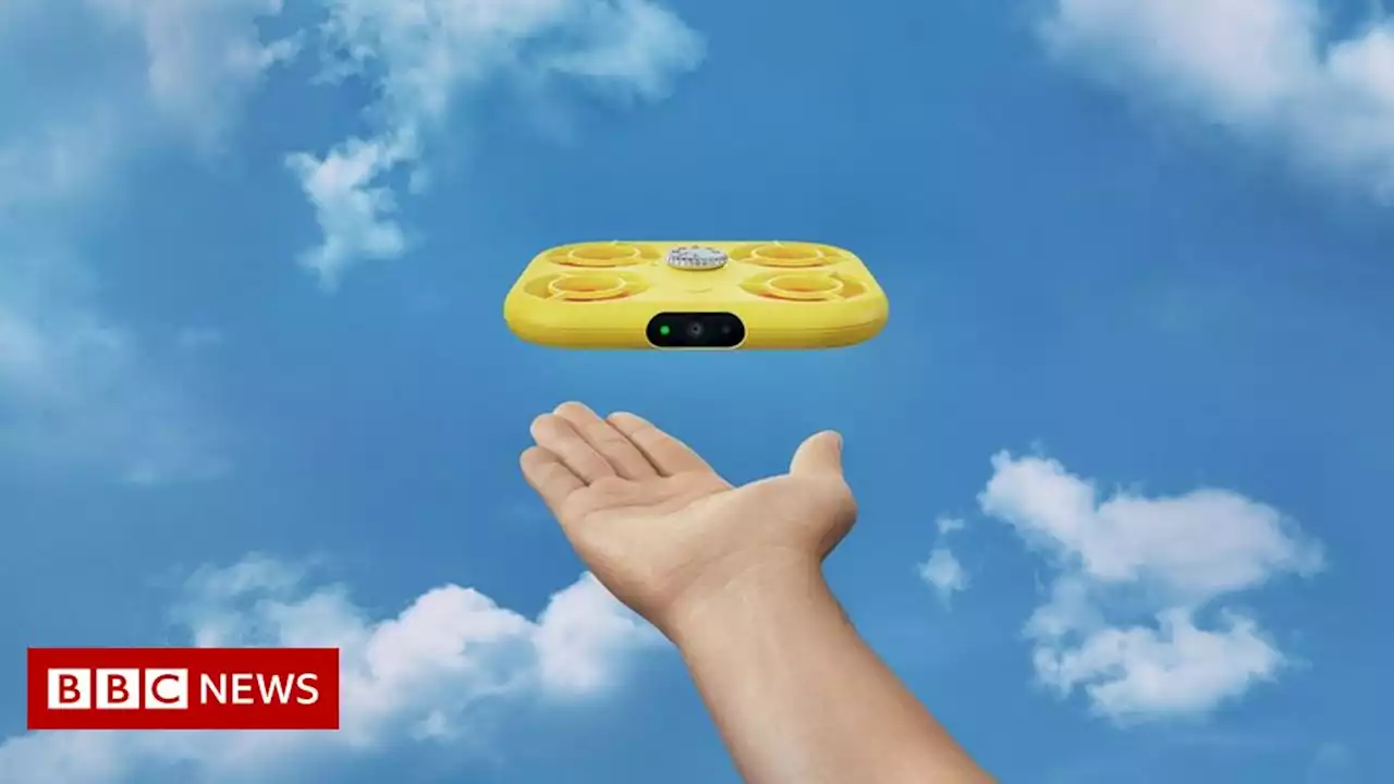 Snapchat's flying selfie drone