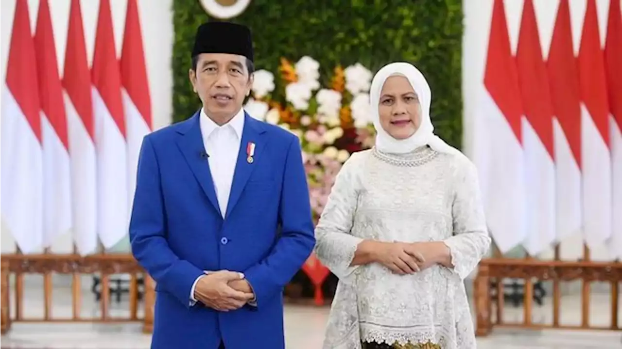 Jokowi Ucapkan Selamat Idulfitri 2022, Lebaran Jadi Besok?