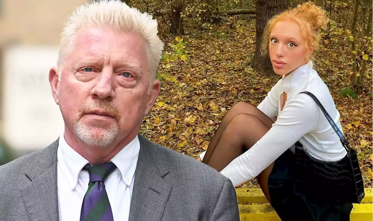 Boris Becker’s model daughter thanks fans for inundating her with support as dad is jailed