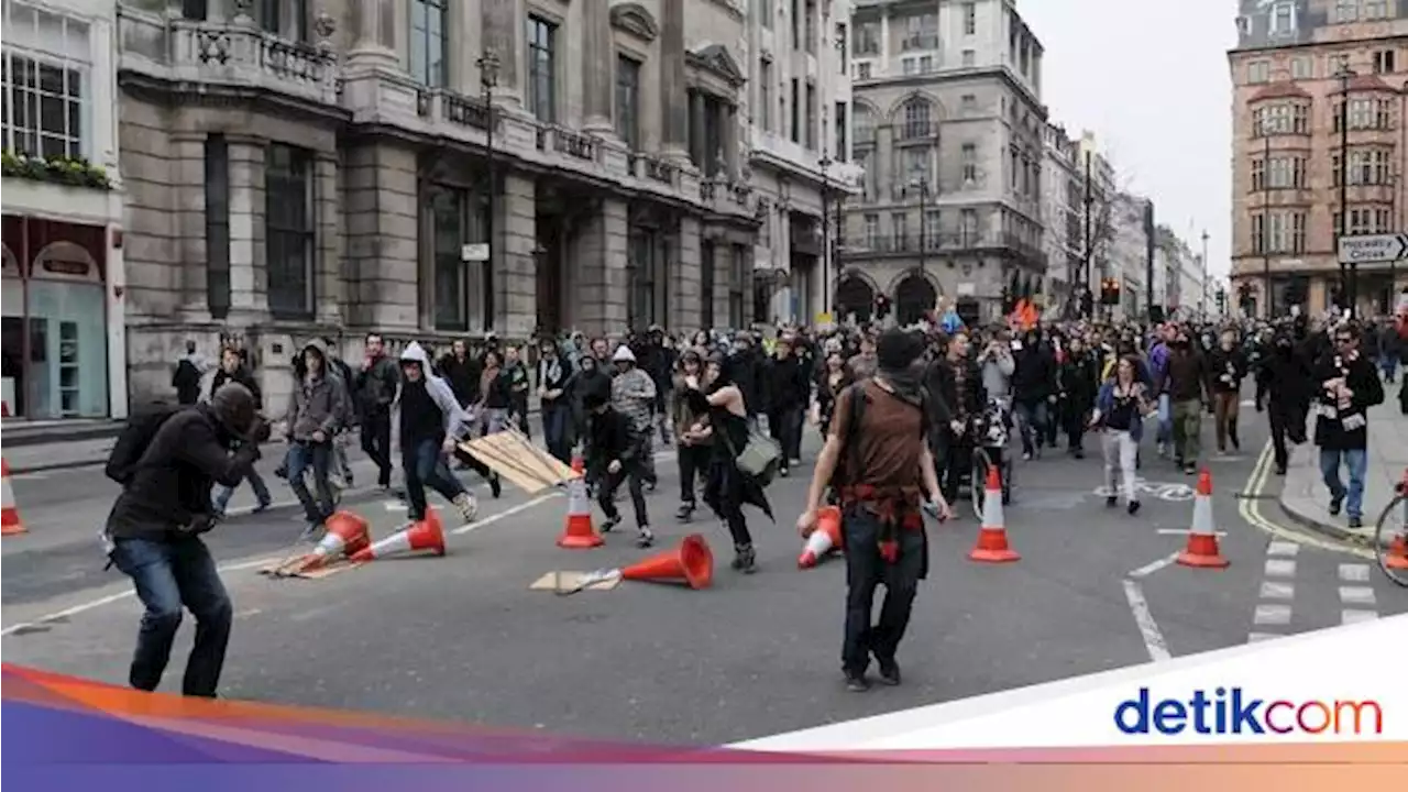 Bentrok dengan Polisi, 164 Buruh Demo May Day di Turki Ditangkap