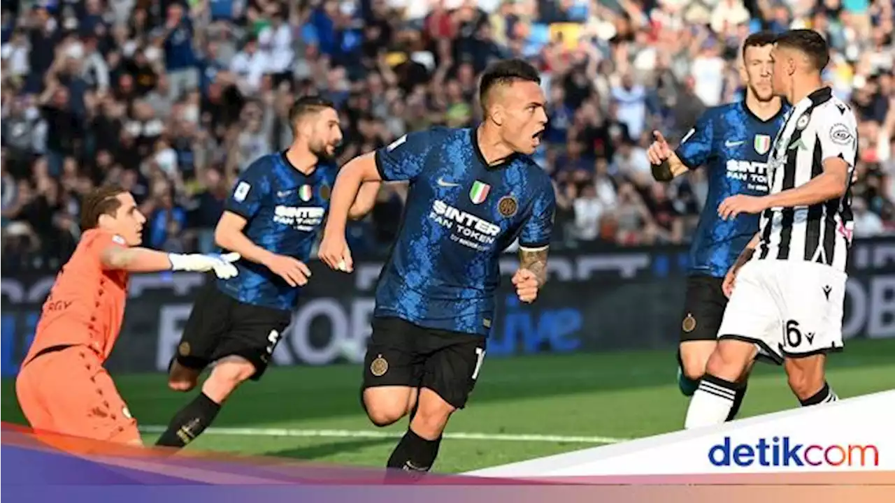 Udinese Vs Inter: Nerazzurri Menang 2-1, Tempel Milan Lagi