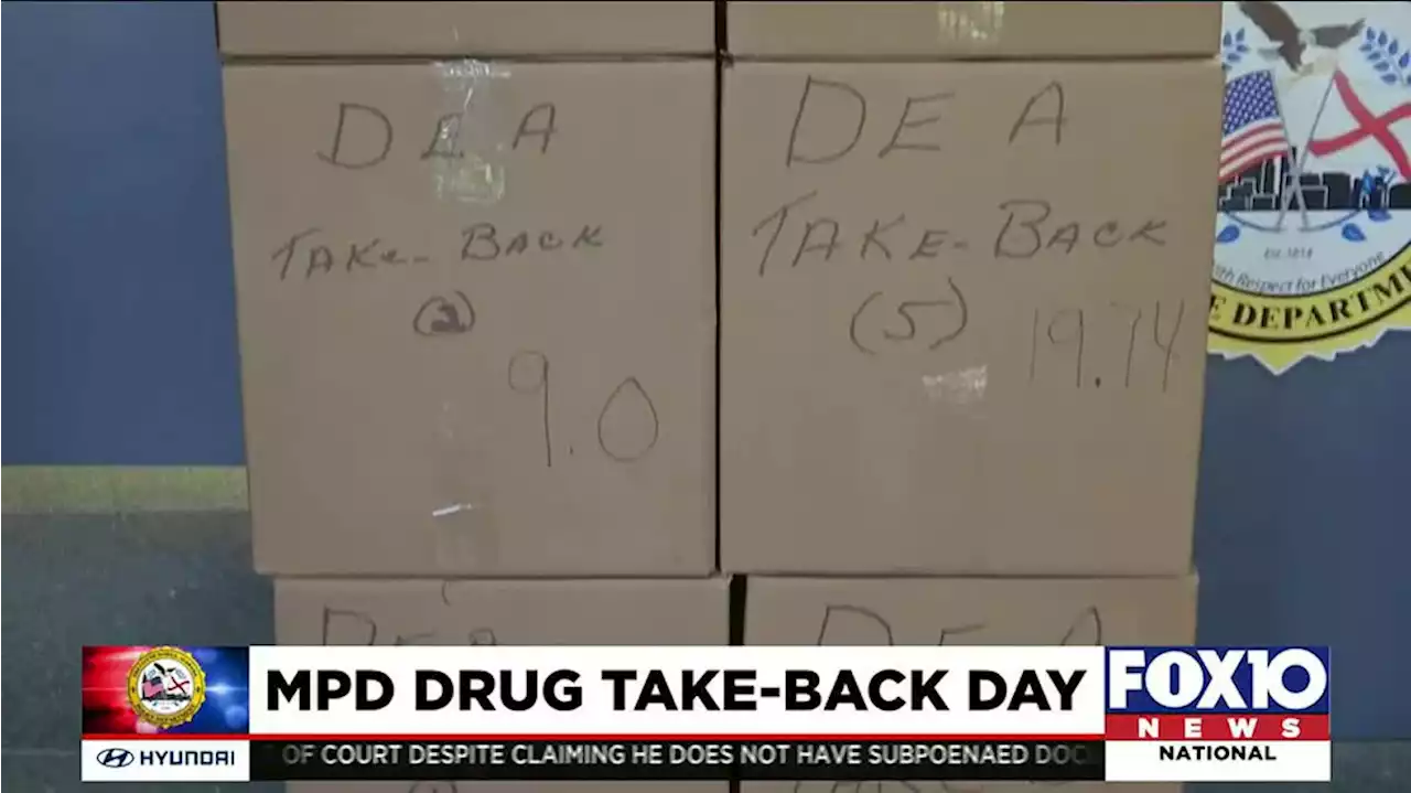 MPD helps take prescription drugs off streets in conjunction with DEA program