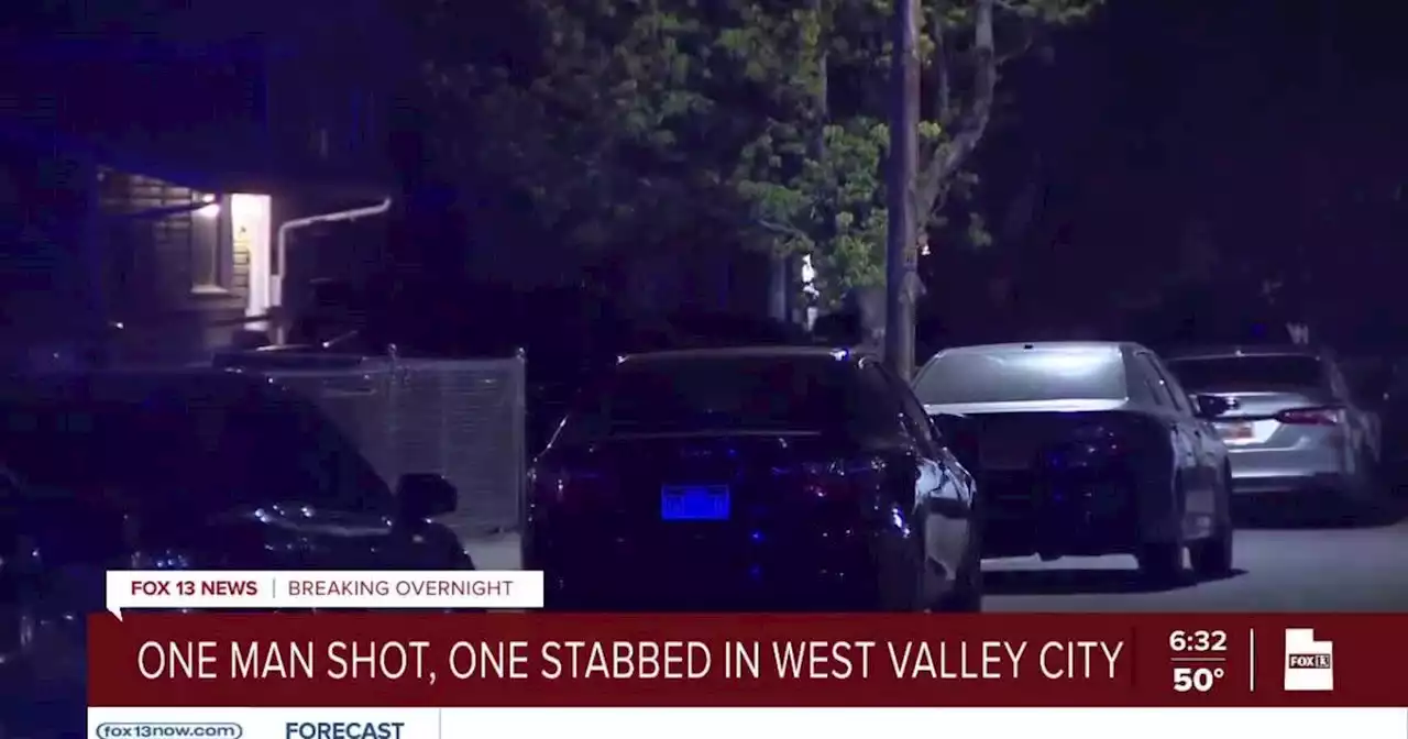 One shot, another stabbed in West Valley