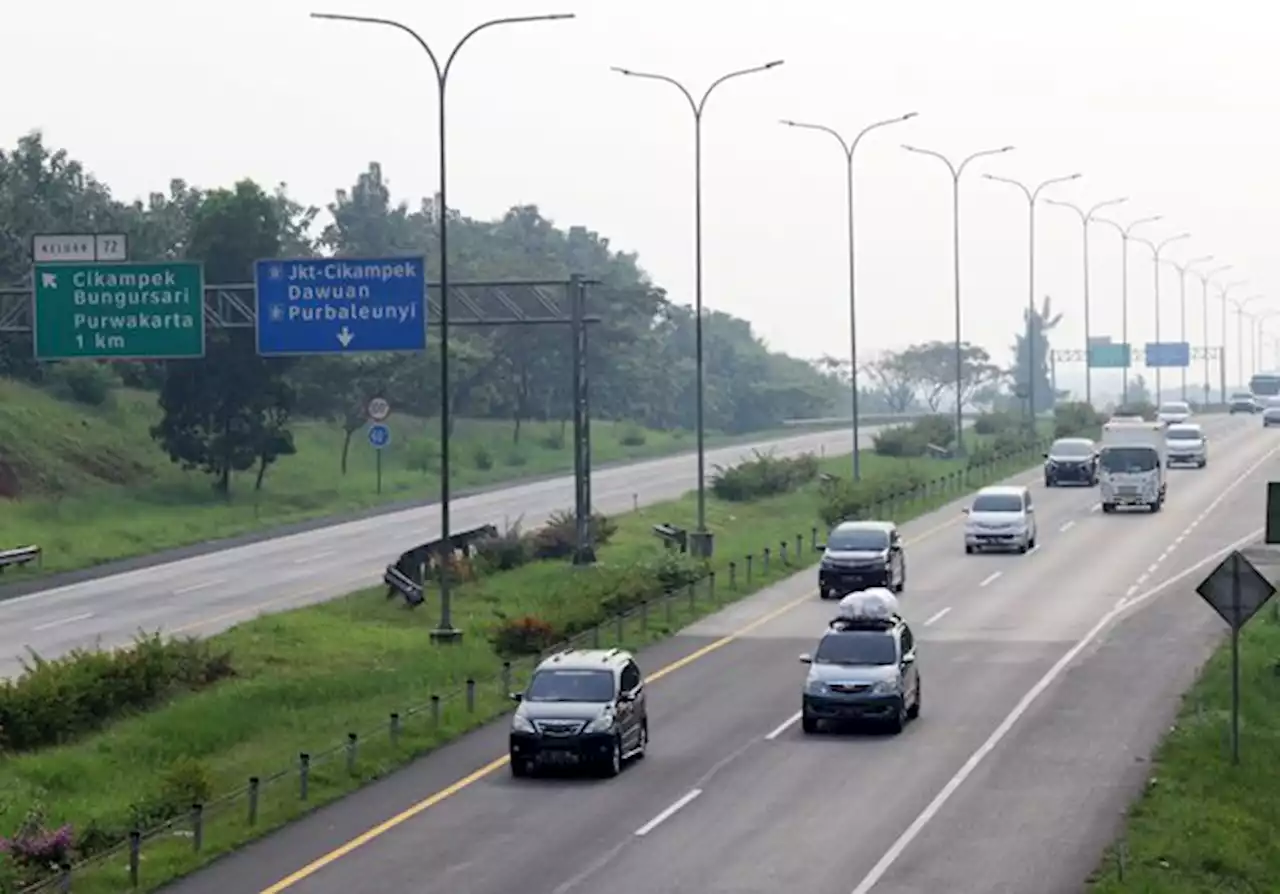 Tol Cikampek Lengang, Kendaraan Mengarah ke Trans Jawa Turun 6 Persen