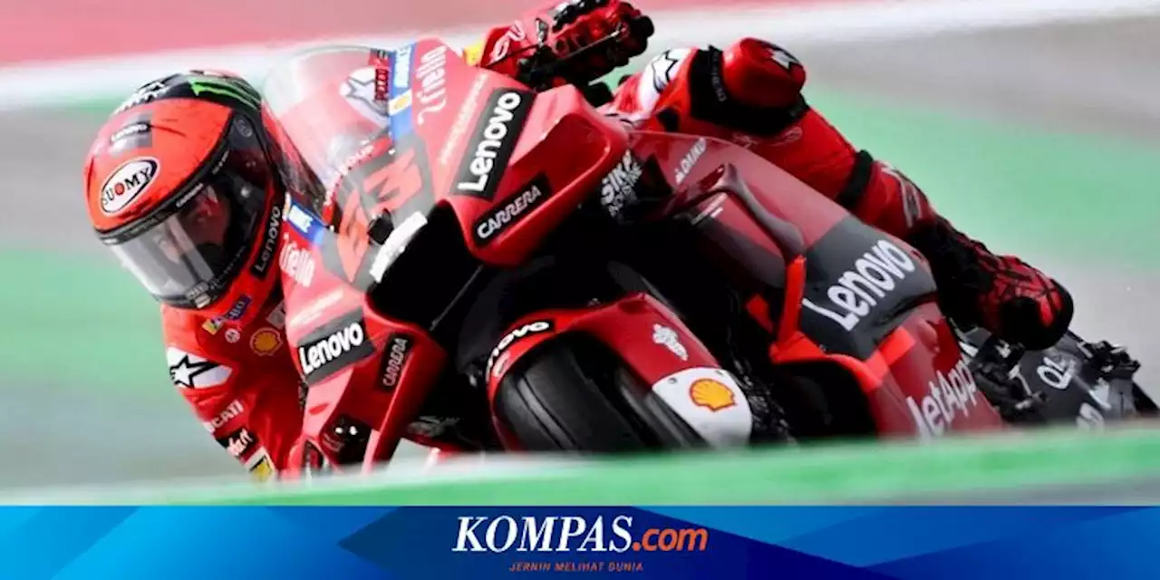 Link Live Streaming MotoGP Spanyol 2022: Balapan 19.00 WIB, Bagnaia Start Terdepan