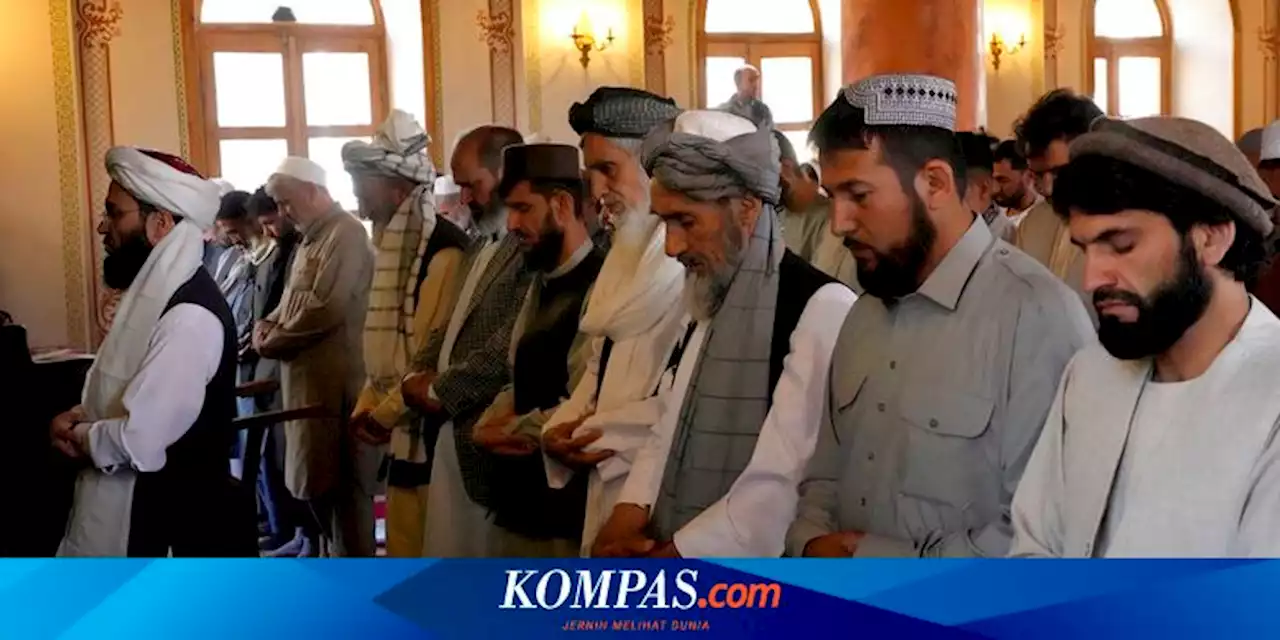 Jarang Terlihat, Pemimpin Tertinggi Afghanistan Akhirnya Muncul di Perayaan Idul Fitri