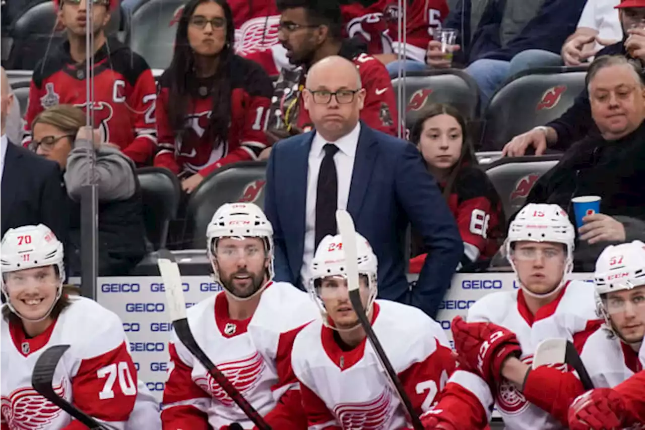 Detroit Red Wings fire coach Jeff Blashill after 7 seasons