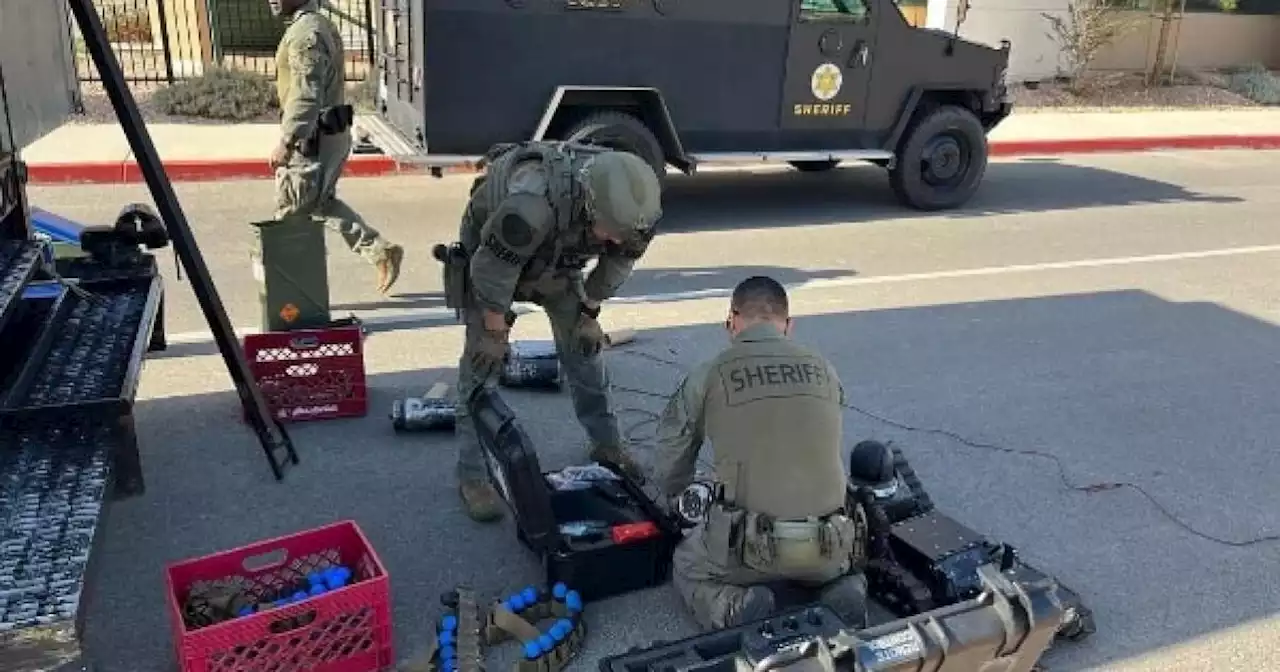 Woman is found dead after man barricaded in Palmdale home is captured