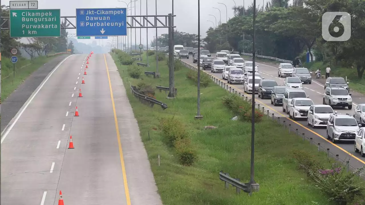 Polisi: Tol Jakarta-Cikampek Lengang Siang Ini