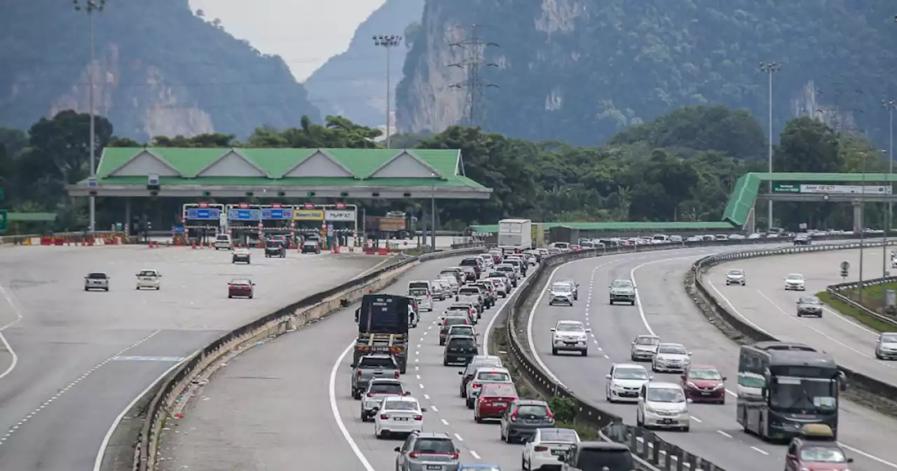 PLUS reports 150km traffic congestion from Rawang to Gopeng as at 1pm | Malay Mail