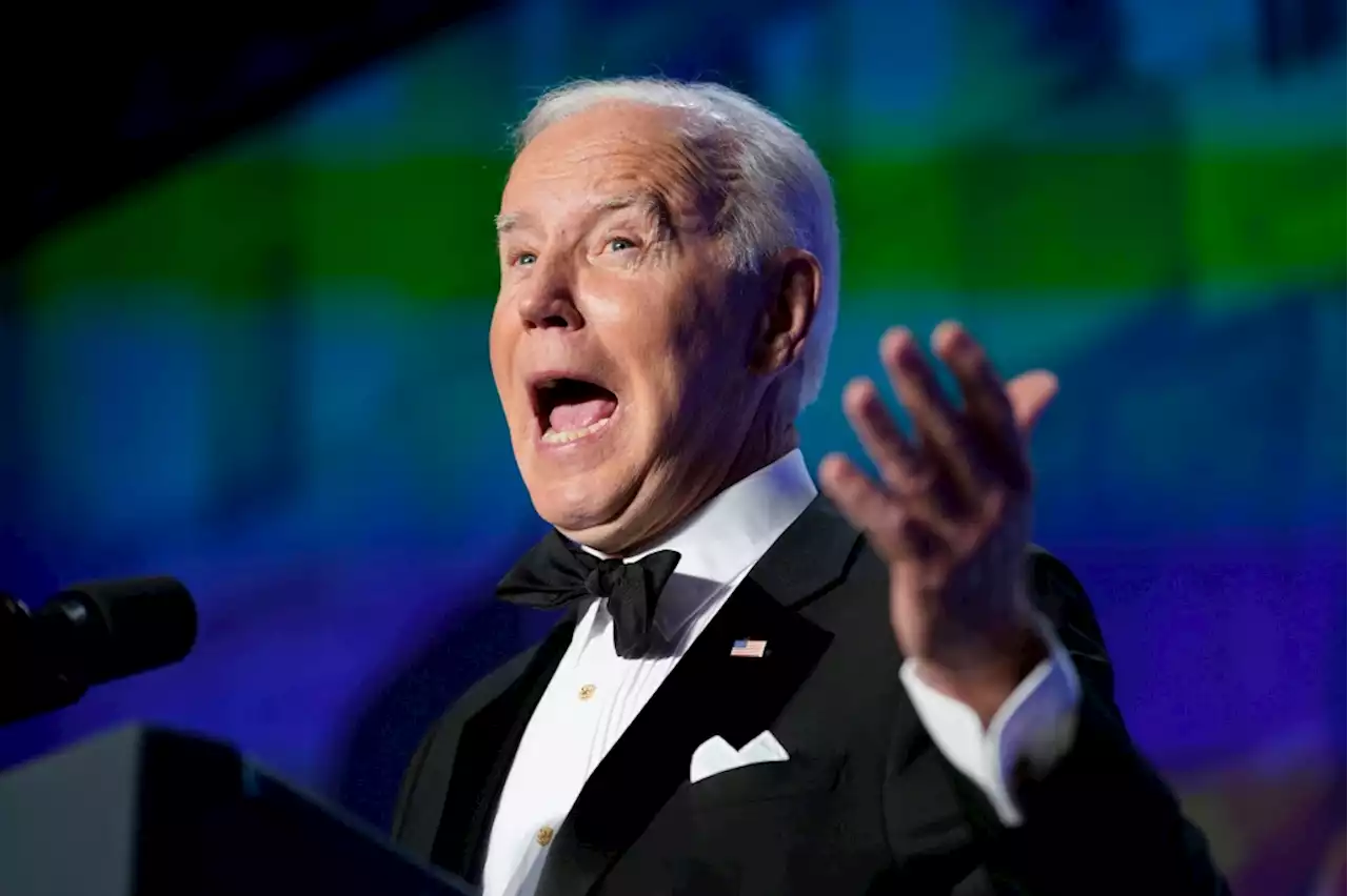 Biden roasts Trump, GOP, himself at correspondents’ dinner