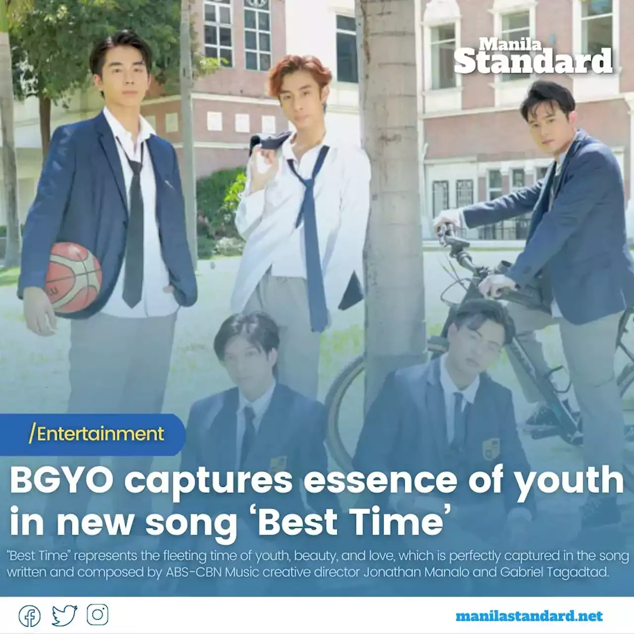 BGYO captures essence of youth in new song ‘Best Time’