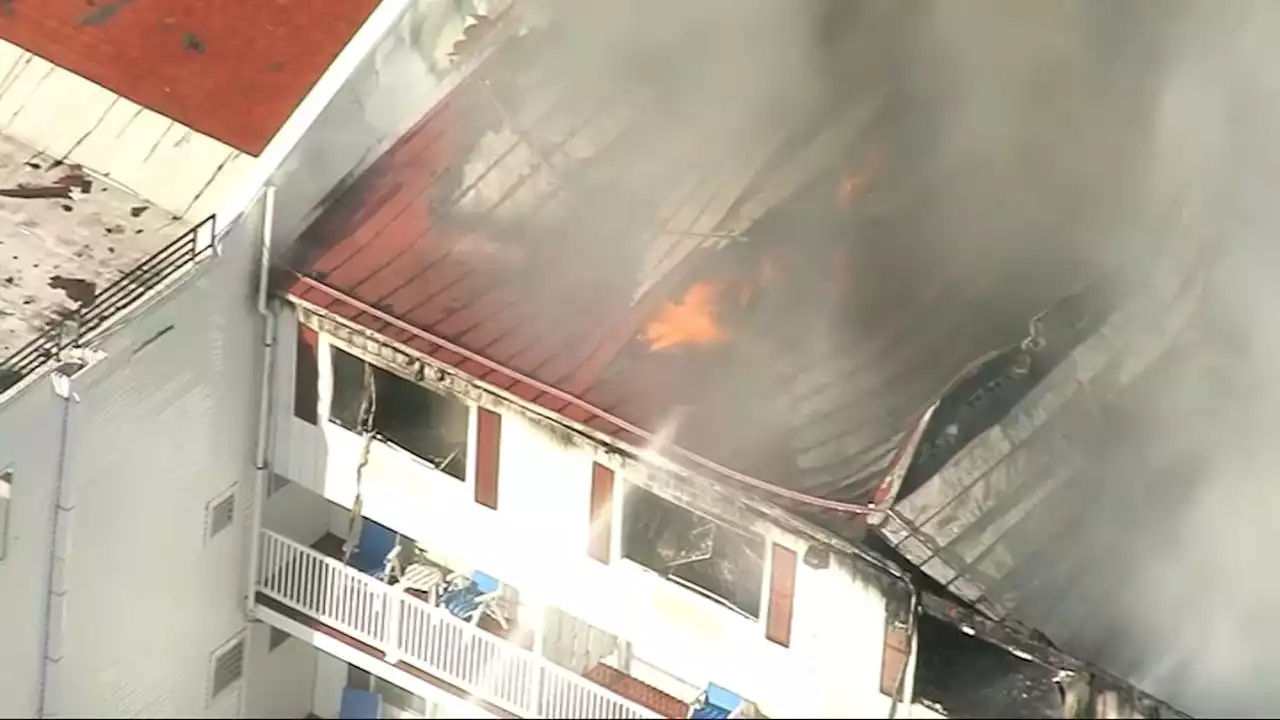 Massive Fire Burning at Popular Red Jacket Resort in North Conway, NH