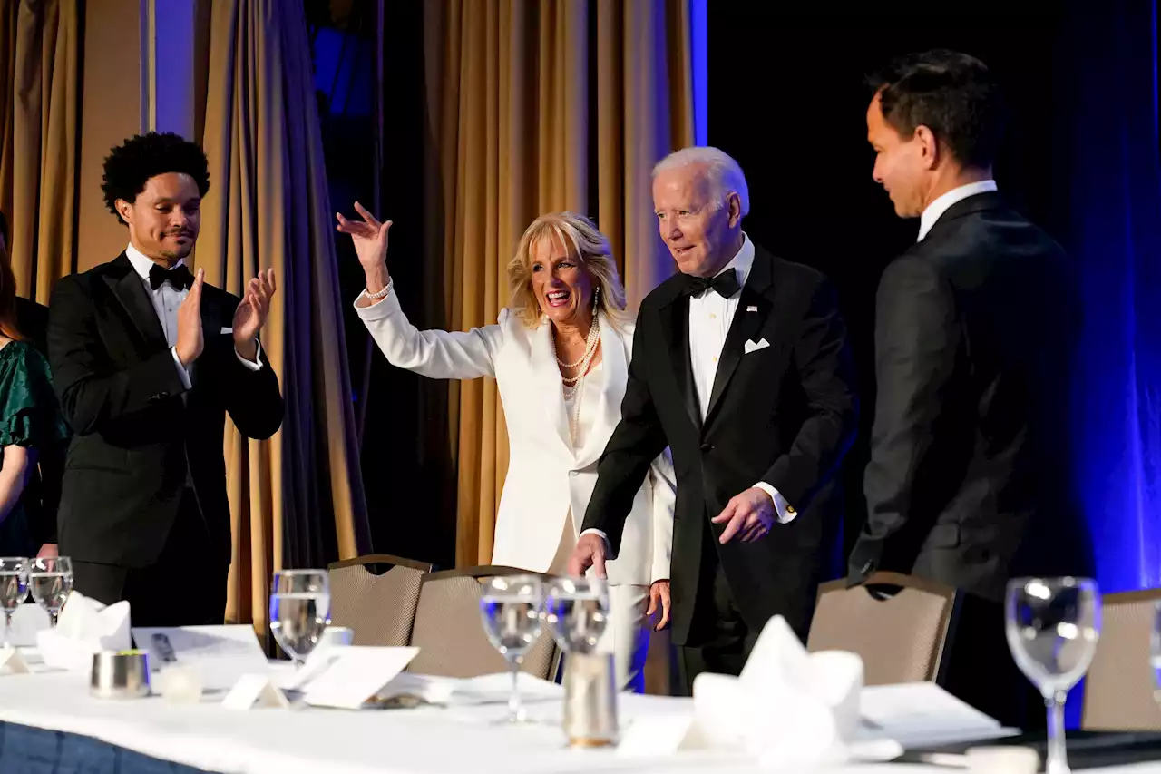 Biden roasts Trump, GOP, himself at correspondents' dinner