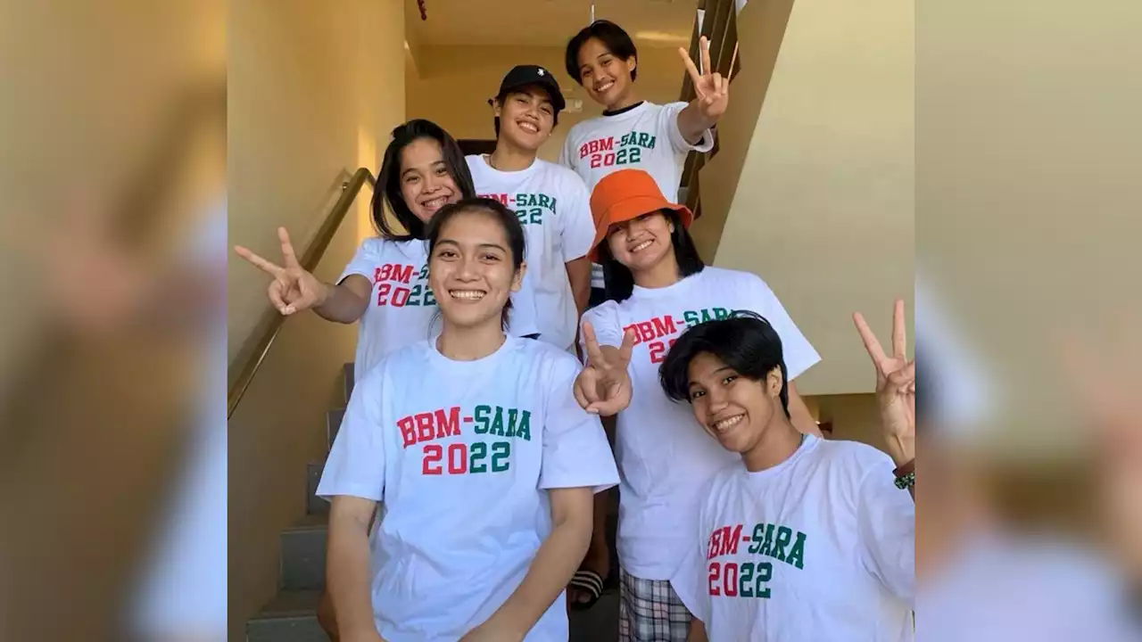 Controversy arises over viral photo of FEU players showing Bongbong-Sara support