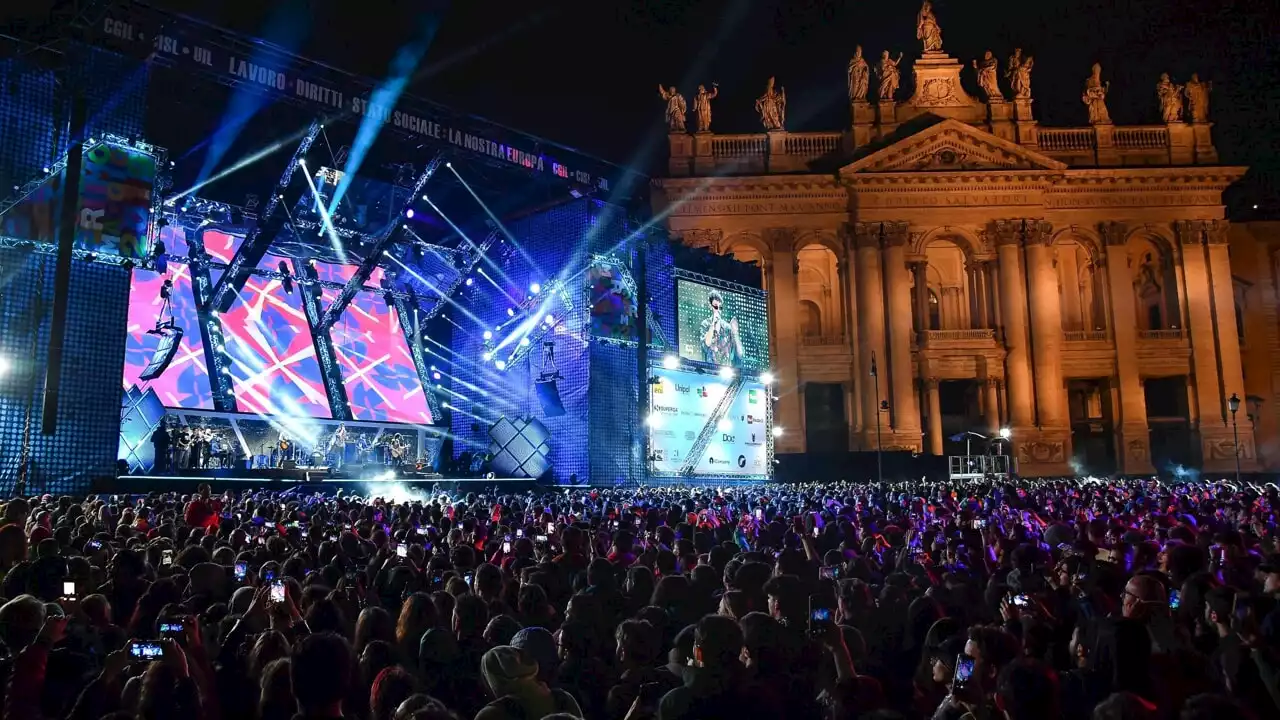 Concerto Primo maggio 2022: a piazza San Giovanni attese 300.000 persone