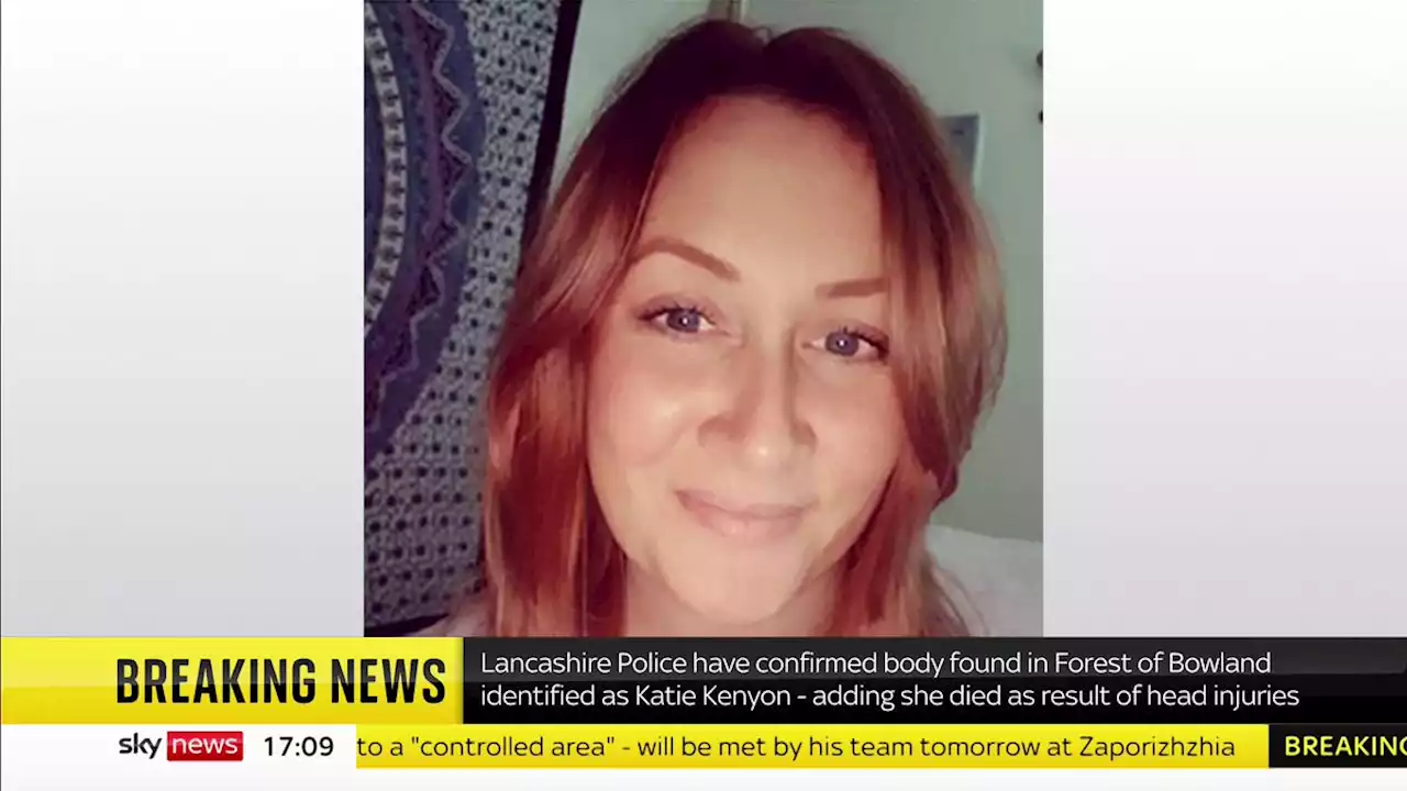 Katie Kenyon: Police confirm body found in forest is that of missing mother-of-two