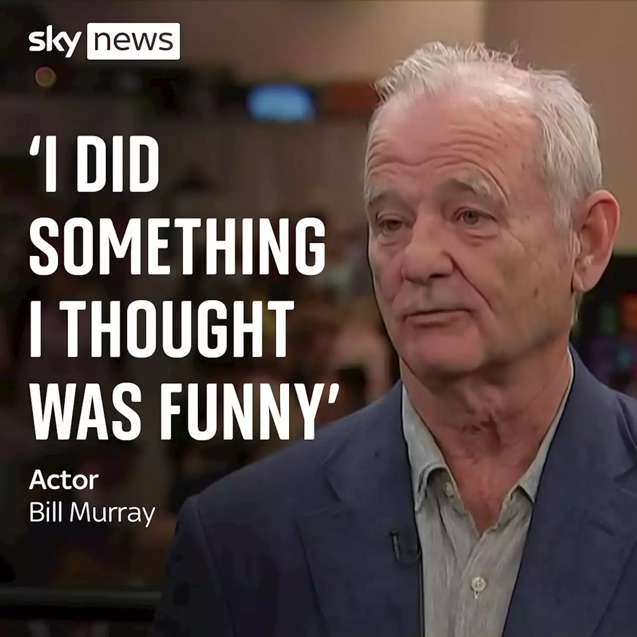 Bill Murray admits Being Mortal film was suspended after complaint about his behaviour on set