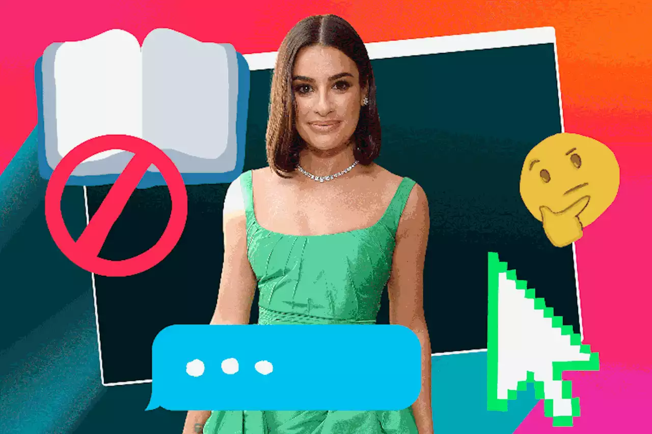 Why the Internet Thinks Lea Michele Can’t Read