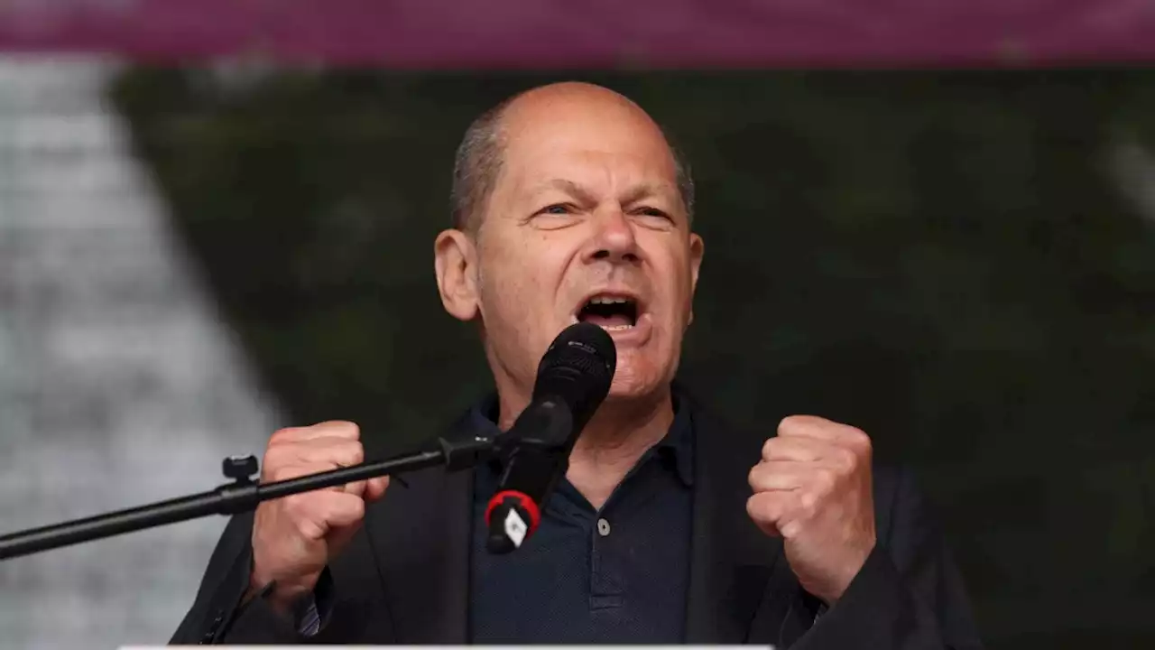 Scholz verteidigt Waffenlieferungen an Ukraine