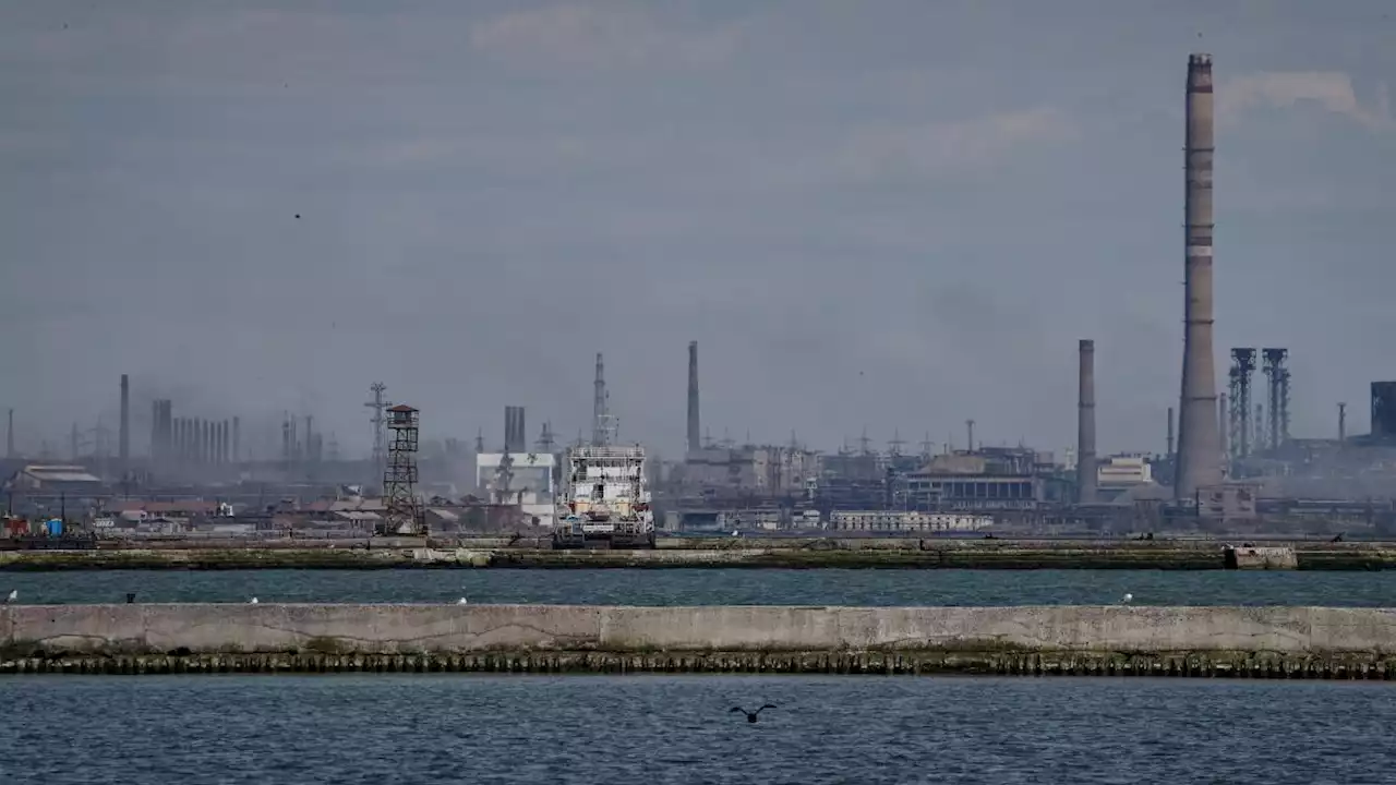 First civilians evacuated from Mariupol steelworks after ceasefire agreed