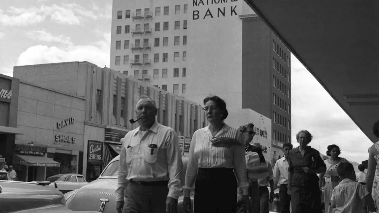 Photos: Congress Street scenes, Tucson, ca. 1950s