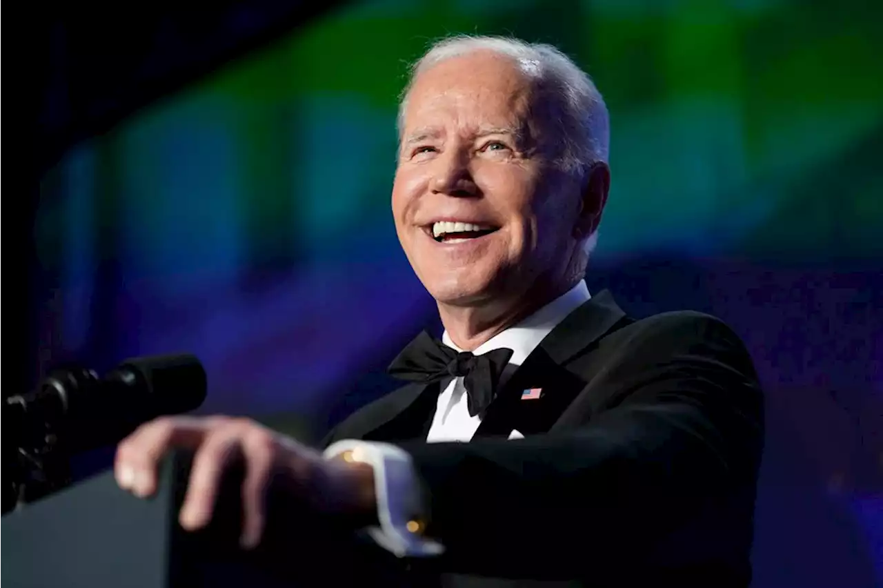 Biden roasts Trump, GOP, himself at correspondents’ dinner