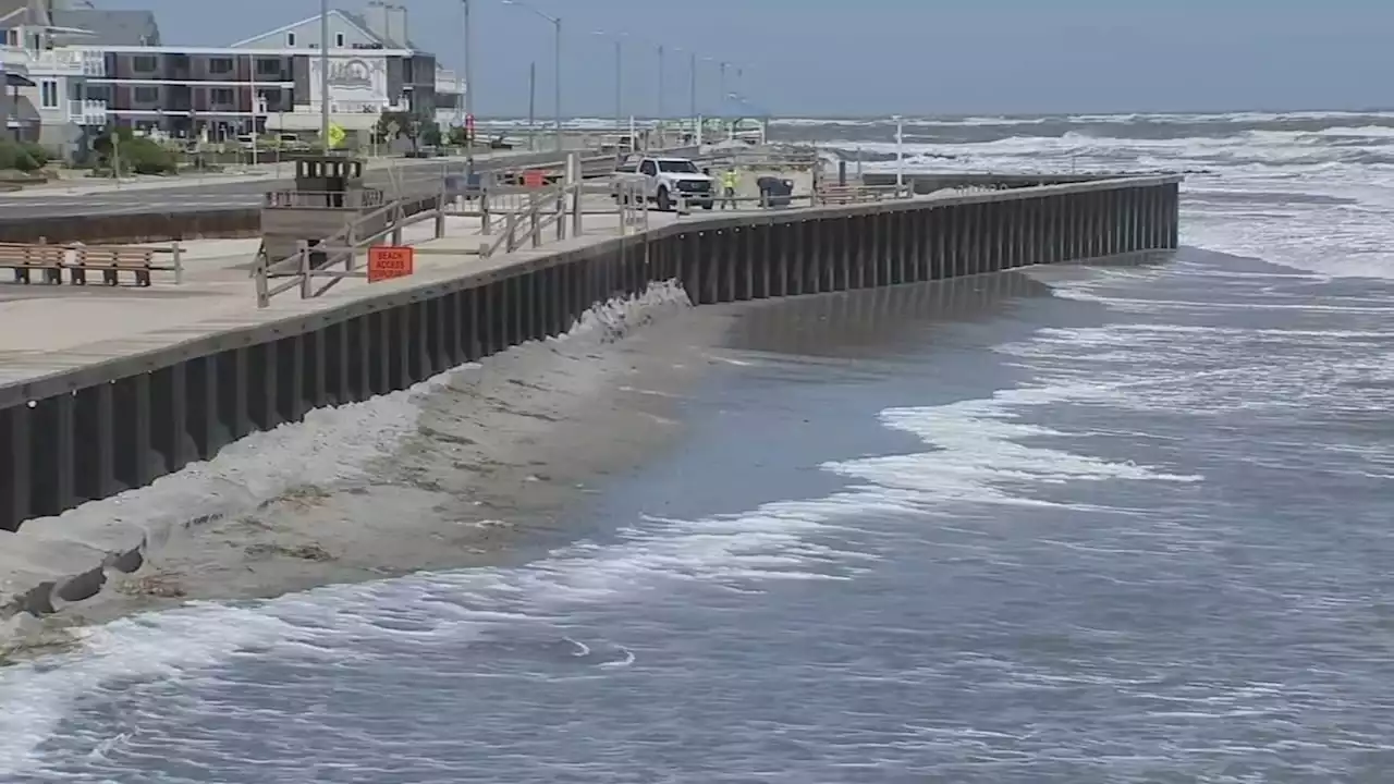 New Jersey shore towns assessing beach erosion after weekend storm