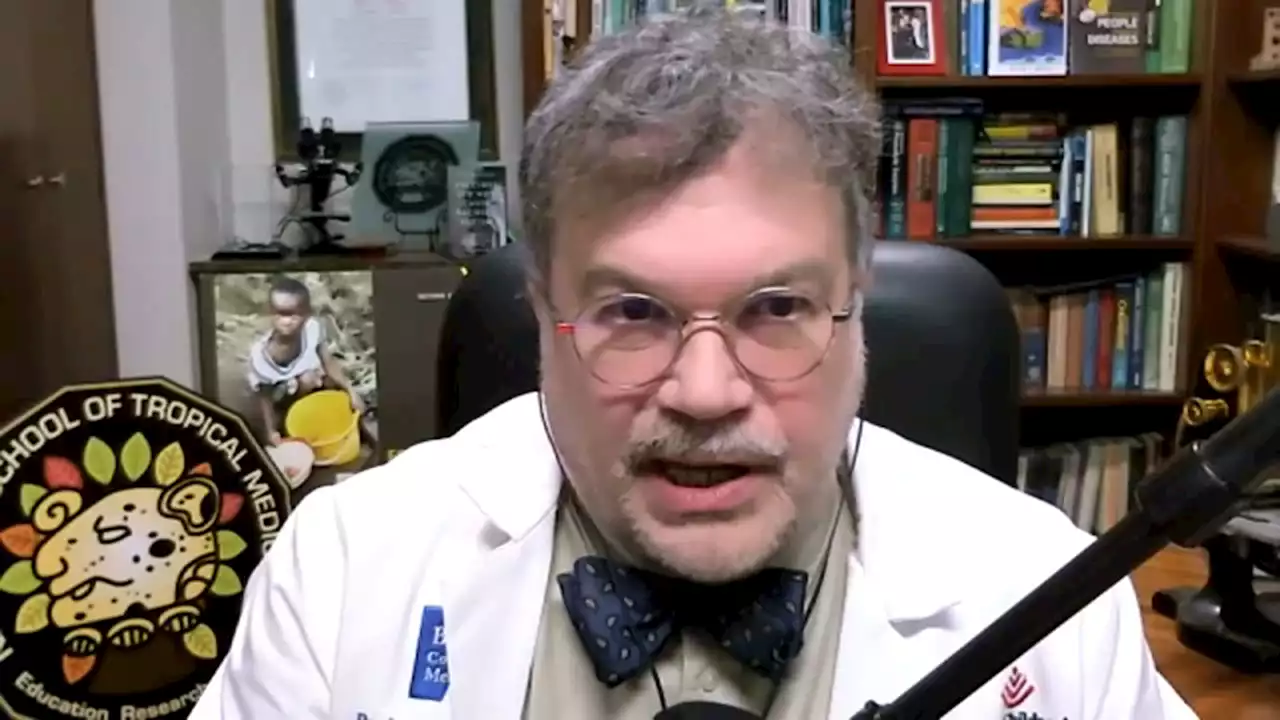 Dr. Peter Hotez, a leading authority in COVID-19 pandemic, says he tested positive for coronavirus