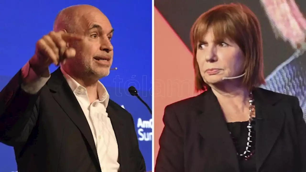 Bullrich criticó la posición de Larreta y desnudó la interna de JxC