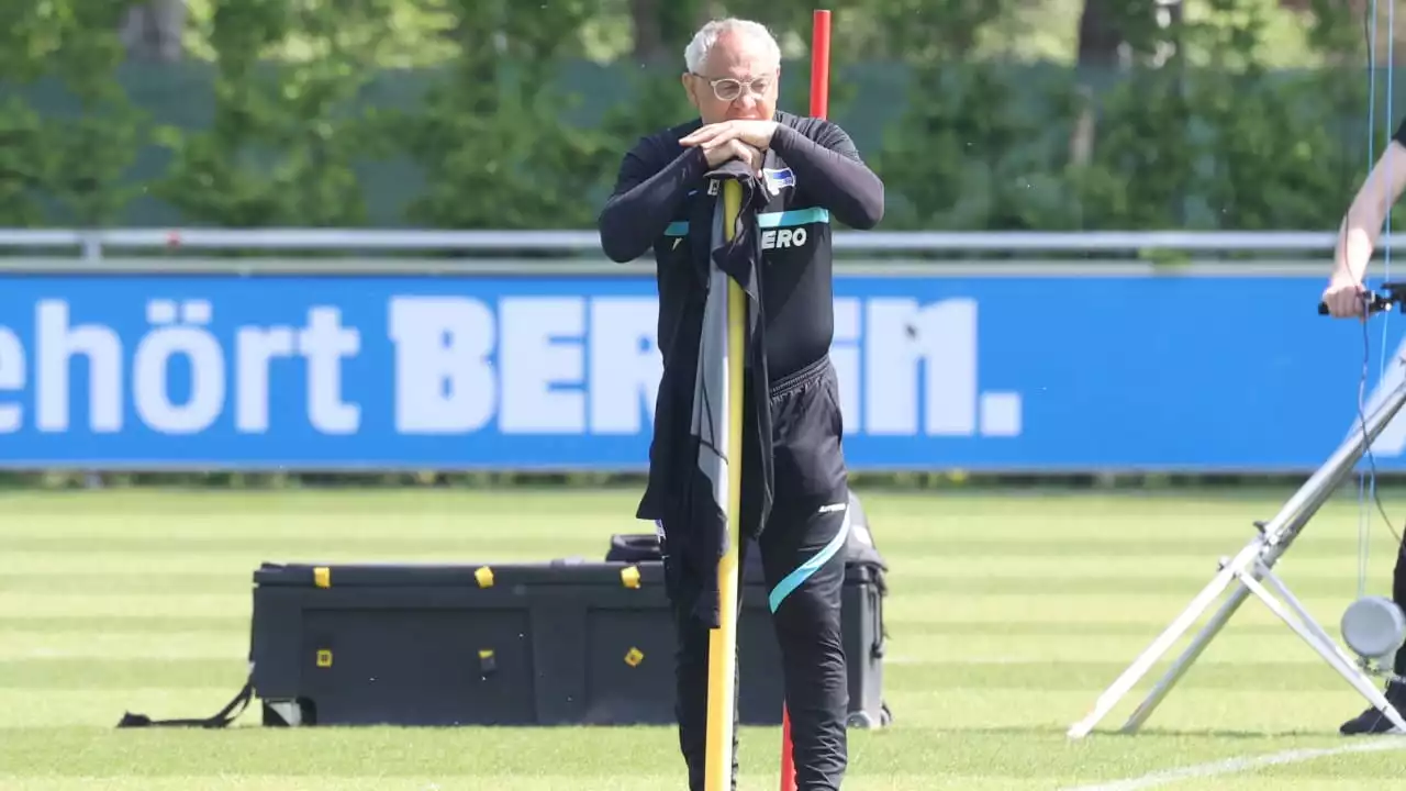 Hertha BSC – Vor Abstiegs-Endspiel: Star im Fitness-Training von Felix Magath verletzt