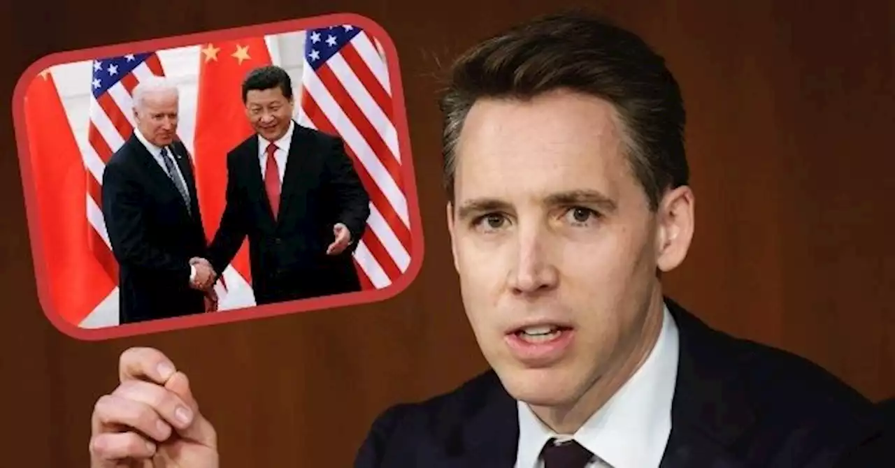 Josh Hawley: Biden Cutting China Tariffs Would Be 'Strategic Blunder'