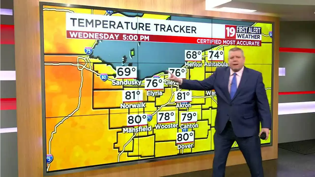 Northeast Ohio weather: Pleasant stretch continues