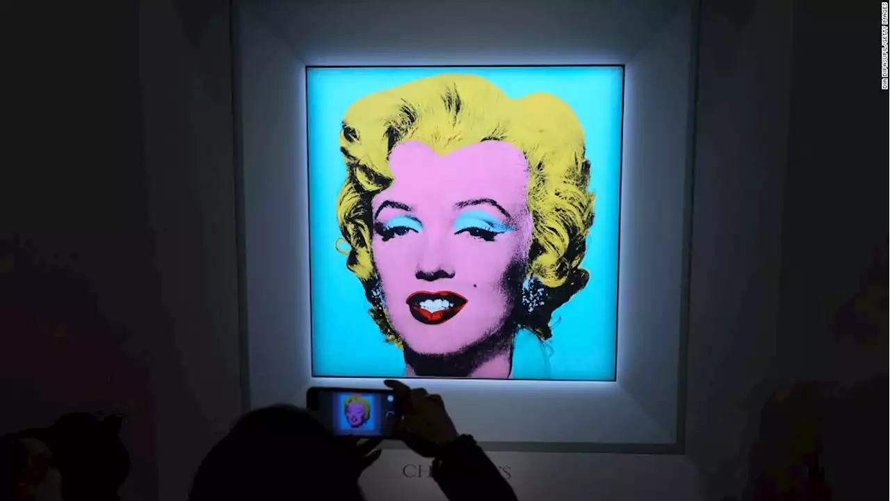 Warhol portrait of Marilyn Monroe fetches a record $195 million