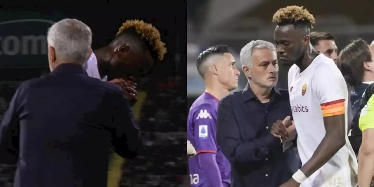 Abraham, il gesto verso Mourinho fa impazzire i tifosi della Roma