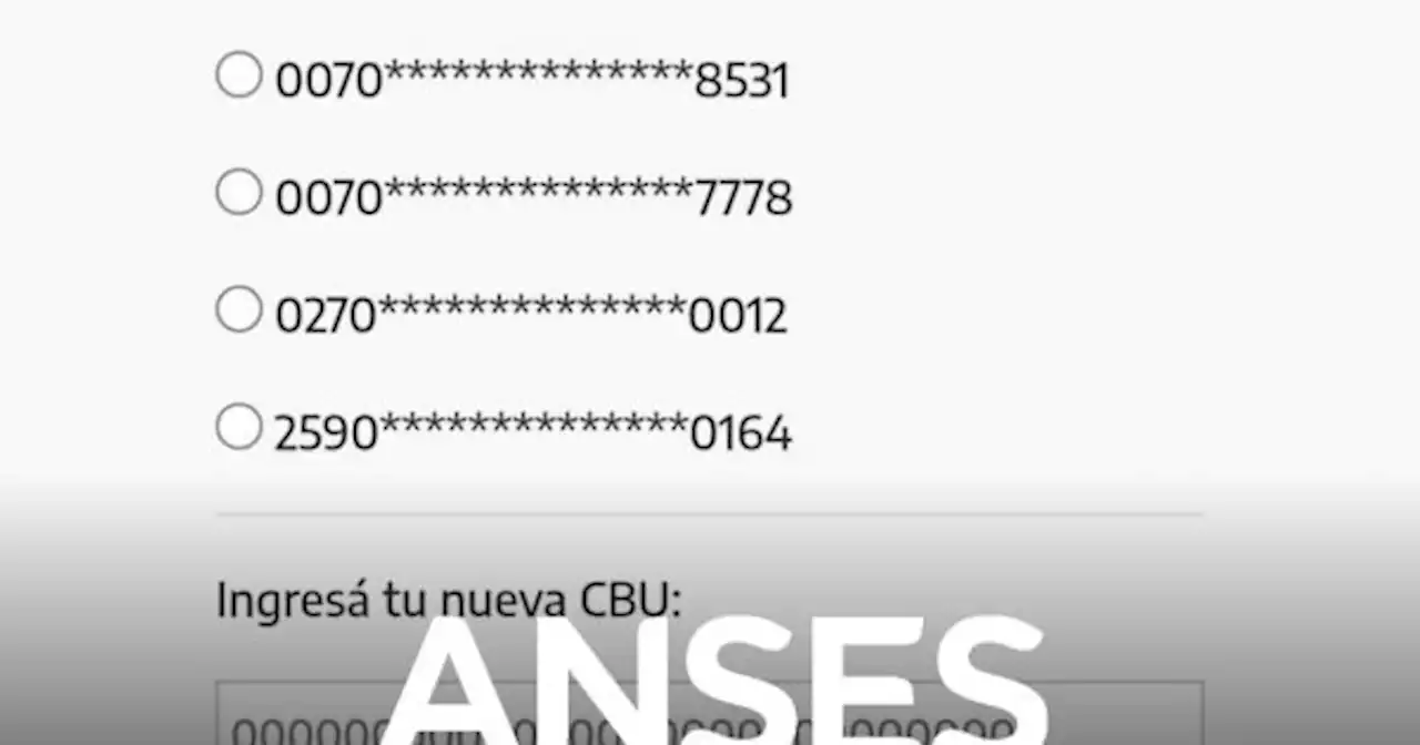 CBU para IFE 4 ANSES: estos son los 4 lugares donde pod�s validar hoy tu clave de 22 n�meros