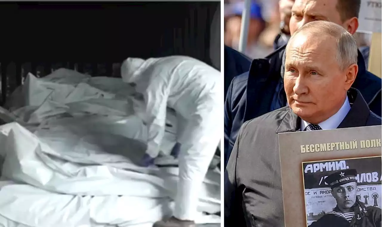 Ukraine forced to bury Russian soldiers as Moscow refuses to take back fallen troops