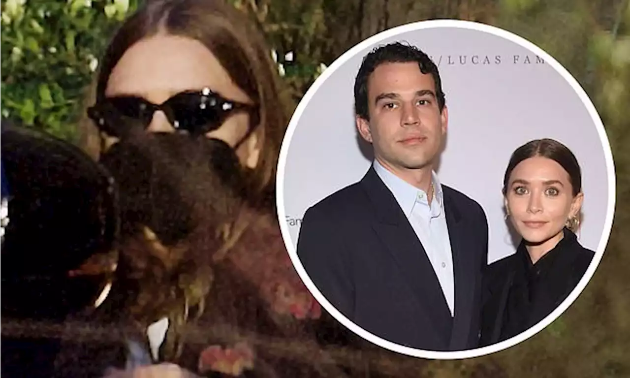 Ashley Olsen is spotted wearing a wedding band