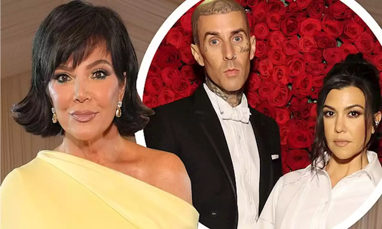 Kris Jenner not allowed to talk about Kourtney Kardashian's wedding