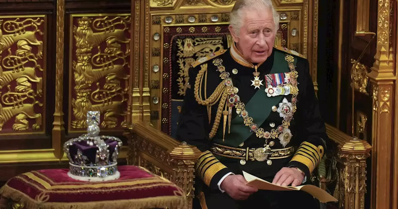 With the queen absent, Prince Charles opens Parliament for the first time