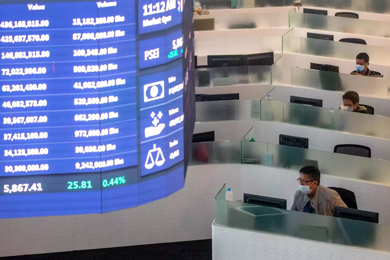 PSEi down 0.58%; top gainers affiliated with Marcos kin