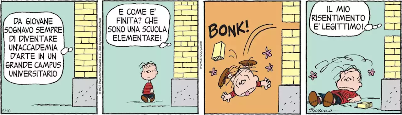 Peanuts 2022 maggio 10 - Il Post