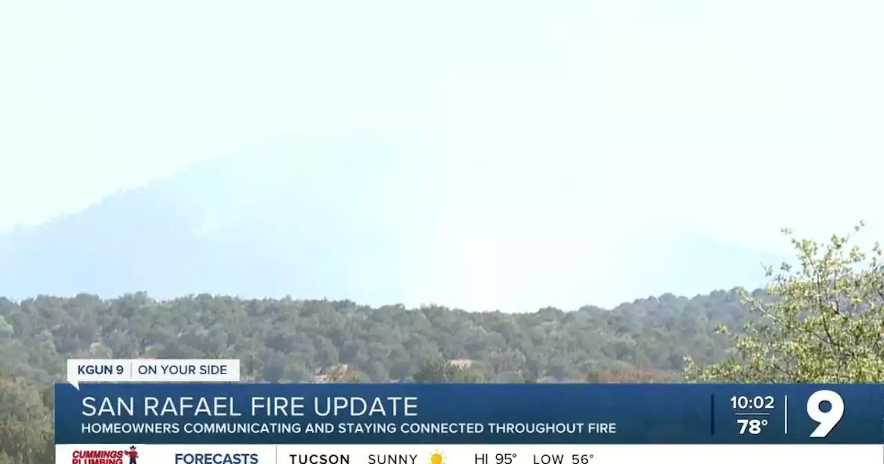 San Rafael Fire update on conditions