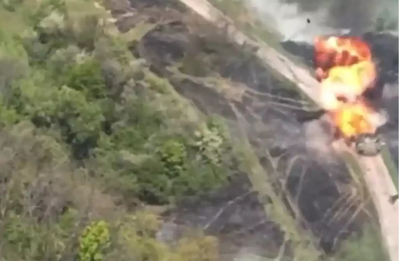 El momento en que Ucrania destruye el tanque Breakthrough, “el orgullo de la industria rusa”