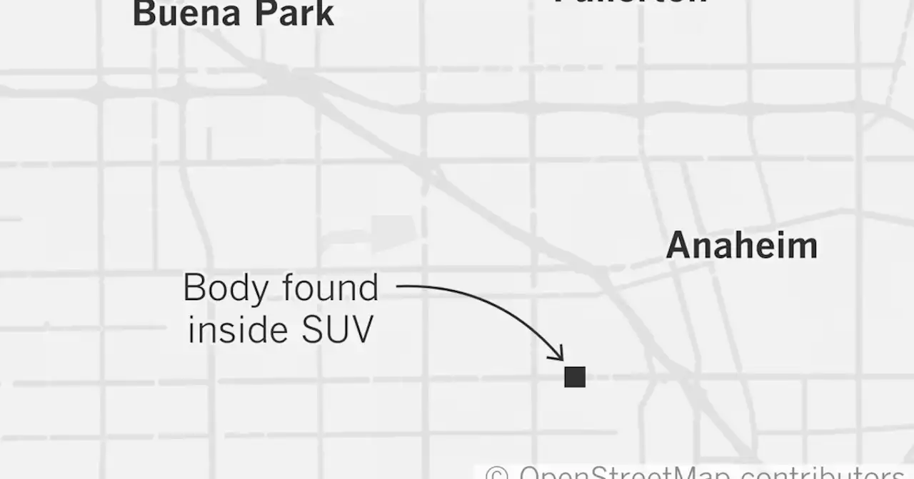 Anaheim PD identifies man found dead in vehicle, suspect