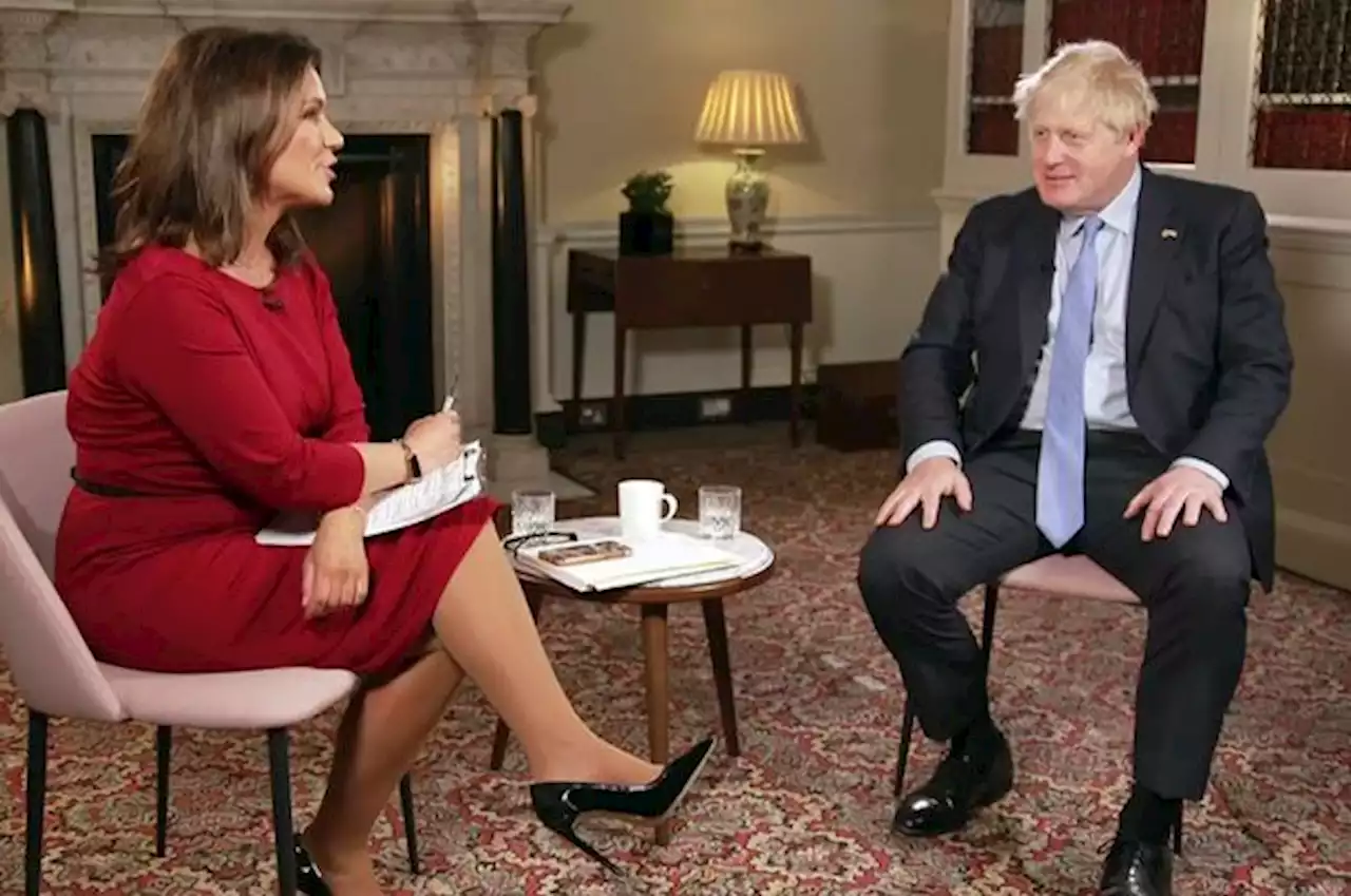 Boris Johnson 'had been sick over his suit' before Good Morning Britain grilling