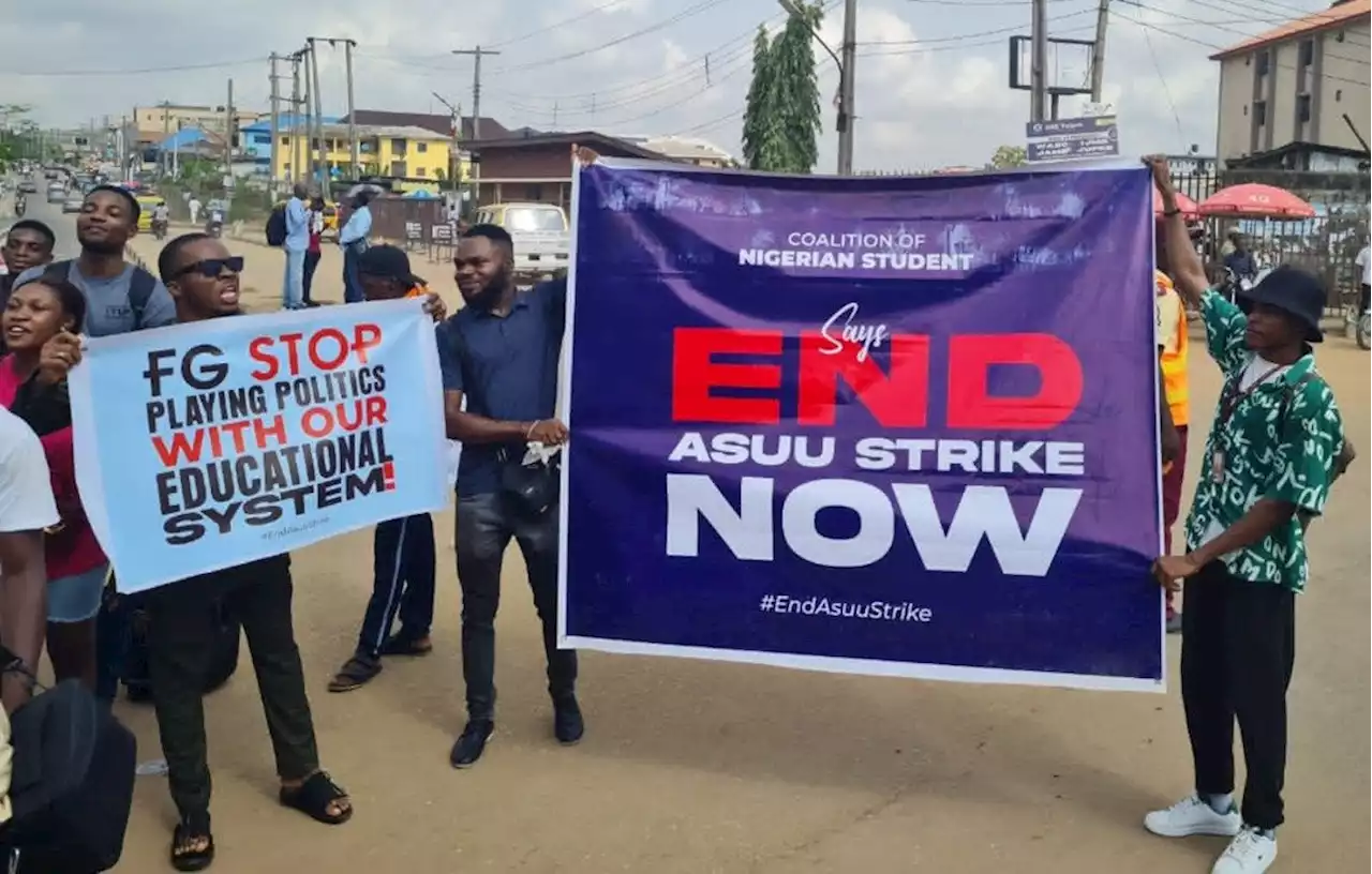 ASUU Strike: Students to continue protests in Osun, Kwara, Edo, others